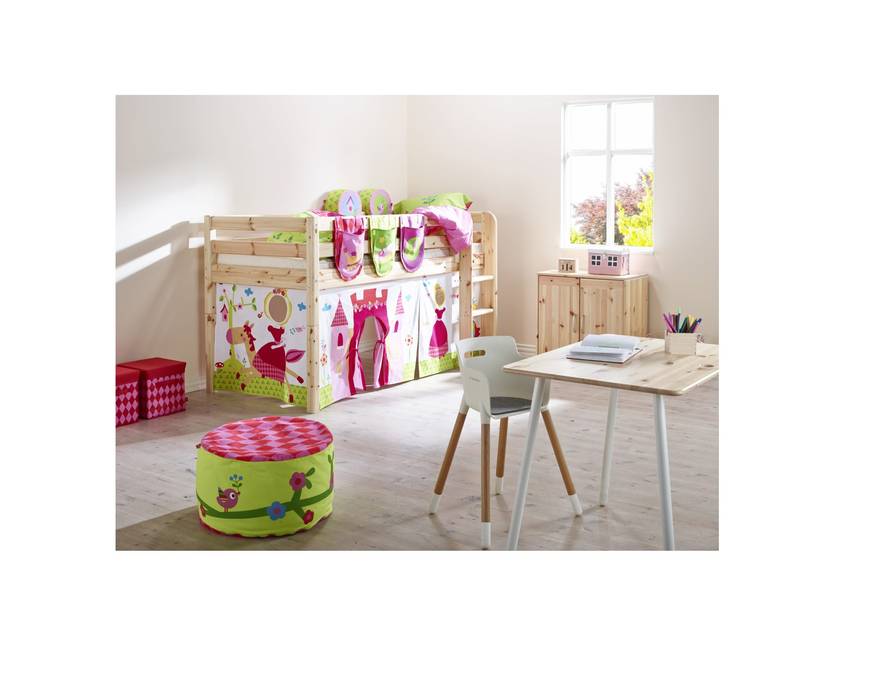 Recamaras infantiles Niña, Divan ingenieria Divan ingenieria Classic style nursery/kids room Beds & cribs