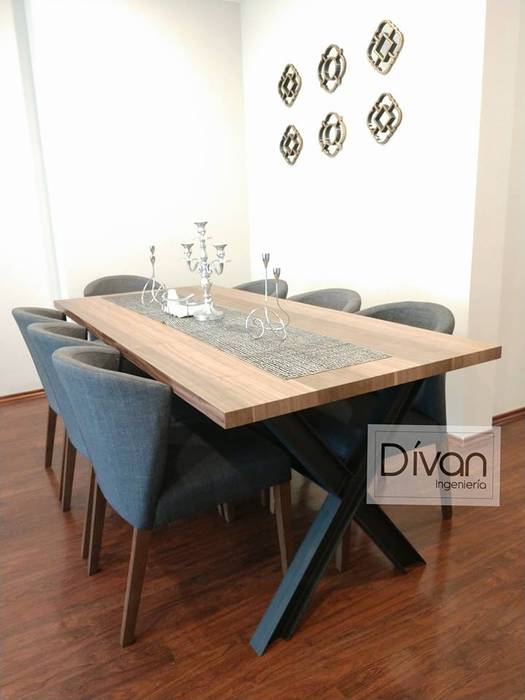 Mobiliario Salón, Divan ingenieria Divan ingenieria Classic style dining room Tables