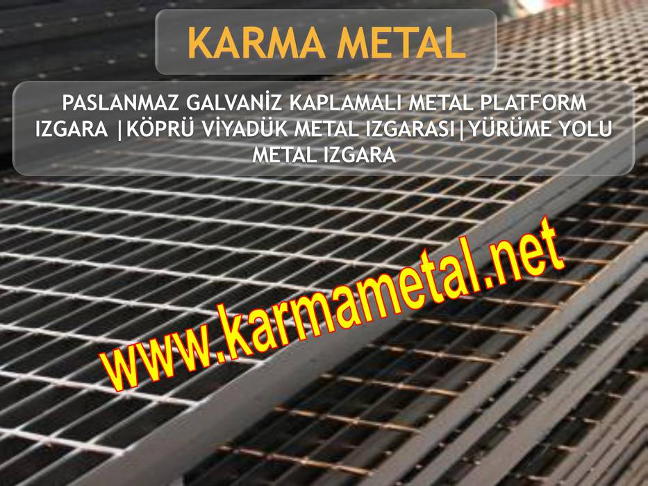 Karma Metal Galvaniz Kaplamali Metal Platform Izgara Kedi Yolu Izgarasi Petek Izgara Cesitleri Tam Gecme Yarim Gecme Izgara Kanal Izgarasi Karma Metal Endustriyel Homify