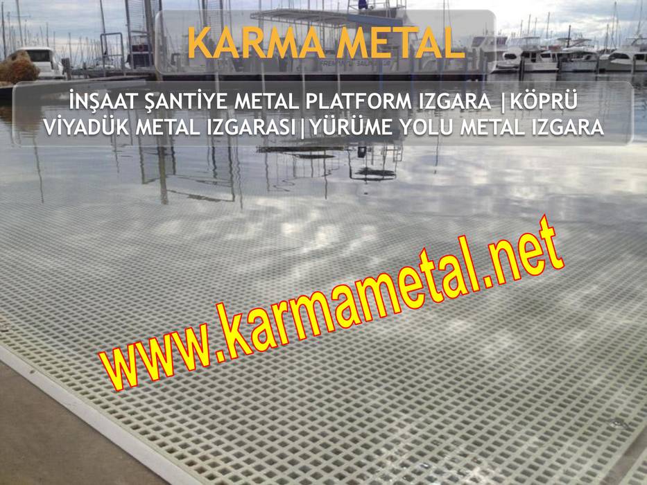 Karma Metal Galvaniz Kaplamali Metal Platform Izgara Kedi Yolu Izgarasi Petek Izgara Cesitleri Tam Gecme Yarim Gecme Izgara Kanal Izgarasi Karma Metal Endustriyel Homify