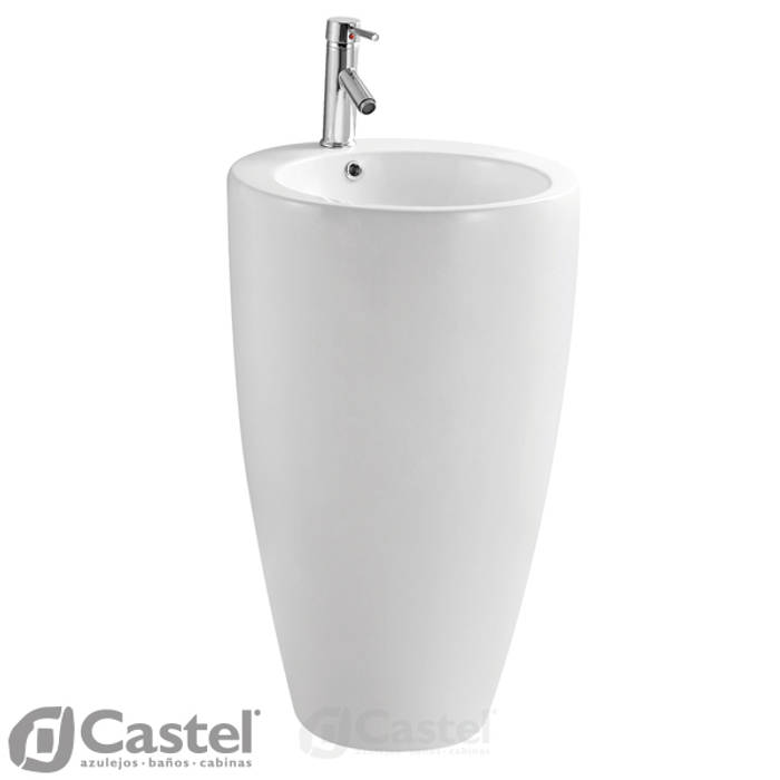 Lavabo Kinea / Castel Skyfloor Baños eclécticos Accesorios para Baño,Castel