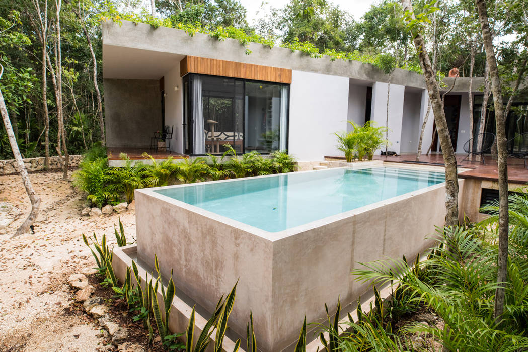 Casa Fortuna, CO-TA ARQUITECTURA CO-TA ARQUITECTURA Bể bơi vô cực