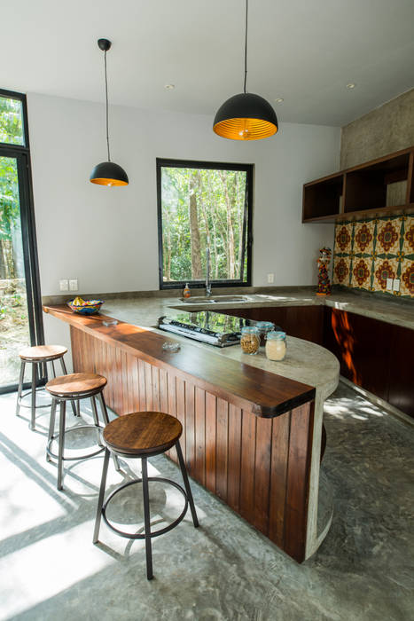 Casa Fortuna, CO-TA ARQUITECTURA CO-TA ARQUITECTURA 現代廚房設計點子、靈感&圖片
