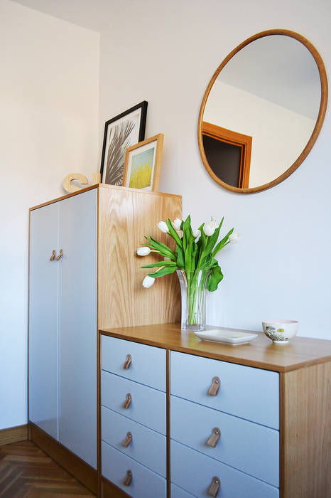 Dormitorio principal Diseño Interior Bruto Proyecto decoración,Madrid,Materiales,Amueblamiento,Textiles,Papel pintado,Reforma integral,Iluminación,Decoración