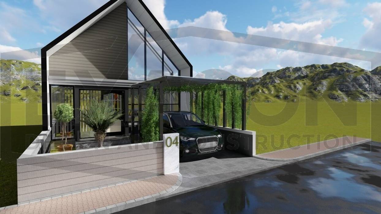 Proyek Rumah Minimalis Tropis Bapak Andrey Bekasi 4 Oleh Exacon