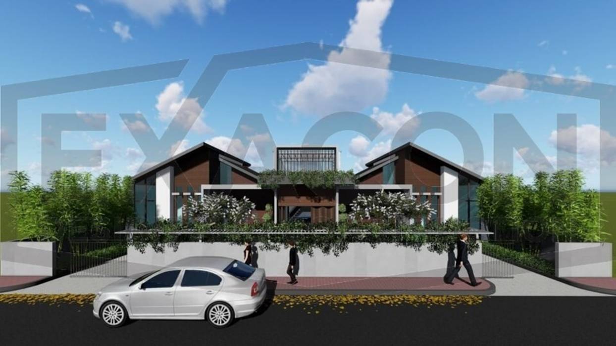 Proyek II Rumah Minimalis Modern Bapak Rafa - Depok 1 EXACON Exacon Multi Rekayasa Minimalis Modern,Depok,Exacon,Desain Arsitektur,Desain Interior,Kontraktor Bangunan,Studi Kelayakan,Desain Landscape,Renovasi Bangunan