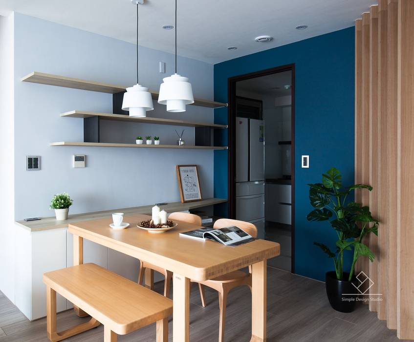 餐廳 極簡室內設計 Simple Design Studio Minimalist dining room