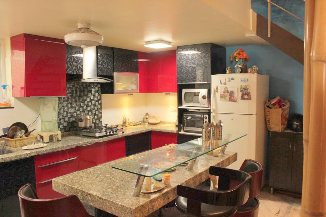 Mr. Siva Rangaswamy, GREEN HAT STUDIO PVT LTD GREEN HAT STUDIO PVT LTD Rustic style kitchen