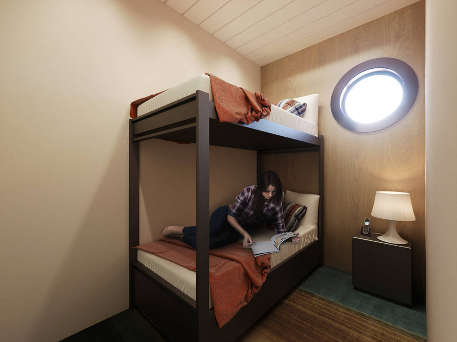 Lounge Cruise Ship, BOOX BOOX Yates y jets de estilo moderno