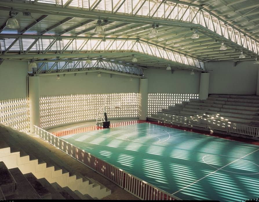 Gimnasio Polifuncional de Tizimín, Duarte Aznar Arquitectos Duarte Aznar Arquitectos مساحات تجارية ستاد رياضي