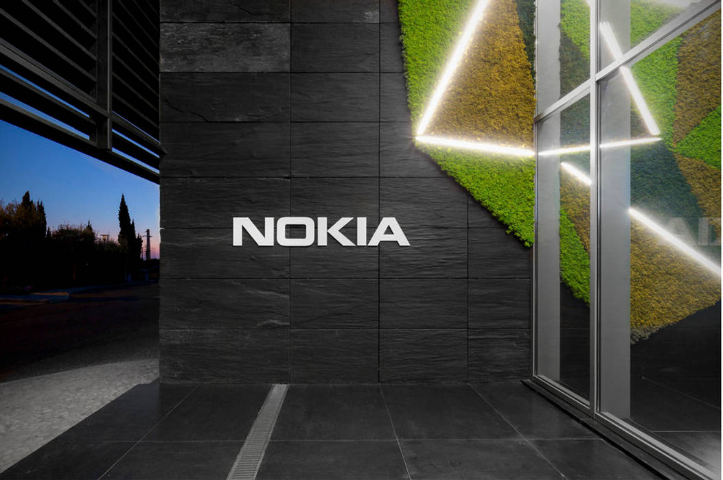 Escritório Nokia, Traços Interiores Traços Interiores Halaman depan Kayu Wood effect