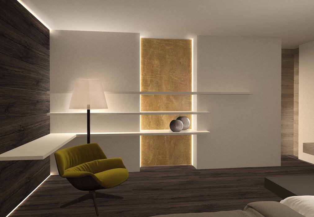 appartamento luxury, Giemmecontract srl. Giemmecontract srl. Modern style bedroom