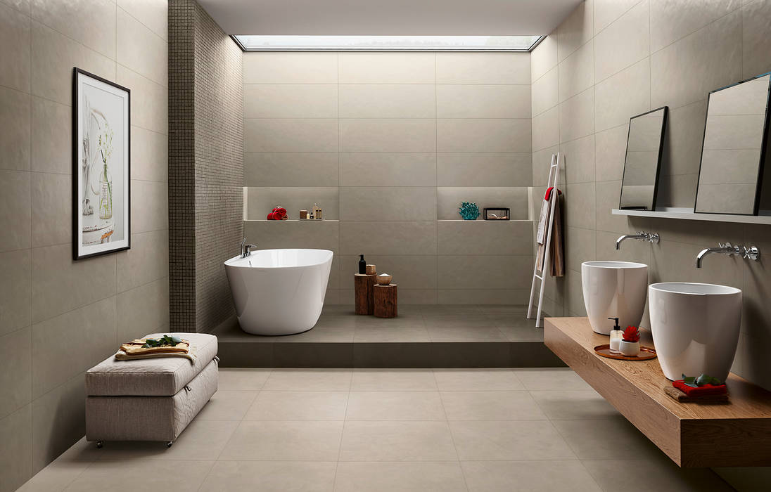Splash, Love Tiles Love Tiles Industriële badkamers