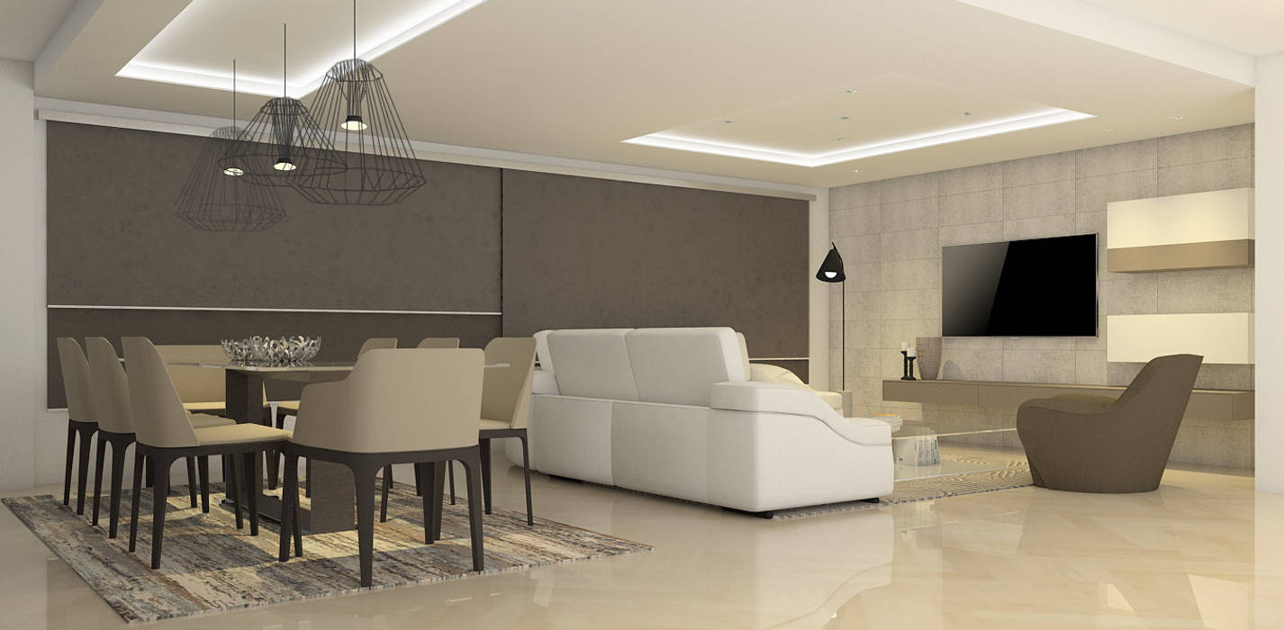 La Llovizna , Spazio Design Spazio Design Modern Living Room