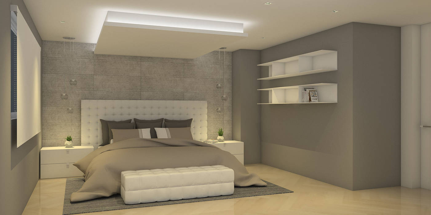 La Llovizna , Spazio Design Spazio Design Modern Bedroom