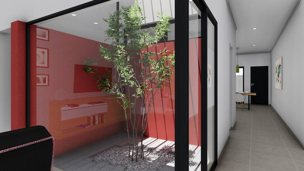 Vivienda en Duplex, ARBOL Arquitectos ARBOL Arquitectos Modern style conservatory