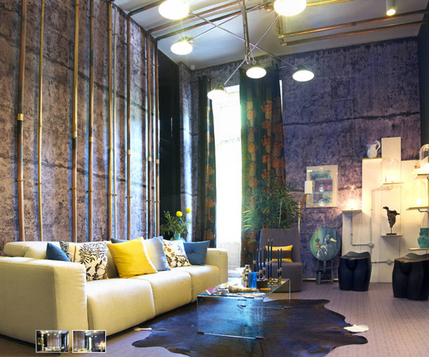 Industrial, personal y masculino, ARTEFACTUM ARTEFACTUM Living room