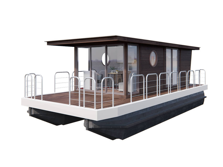 Houseboat , Spacelab Design Spacelab Design Коммерческие помещения Гостиницы