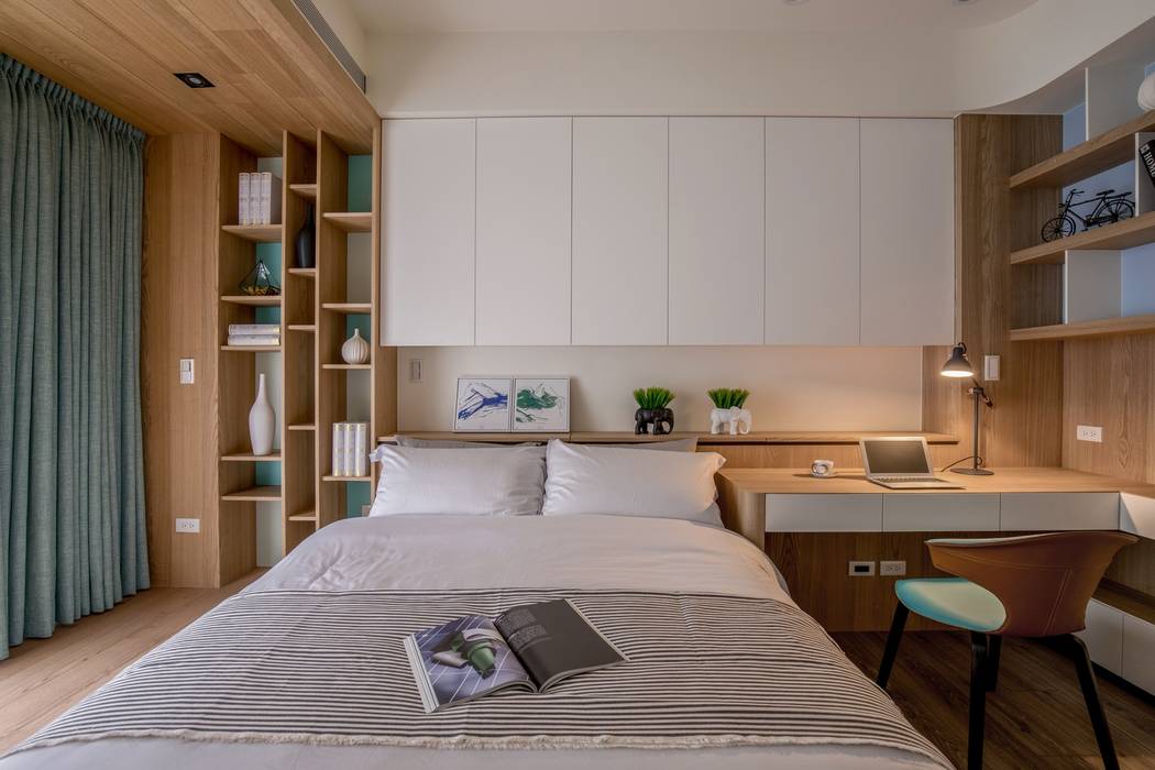 喆境, 築青室內裝修有限公司 築青室內裝修有限公司 Modern style bedroom