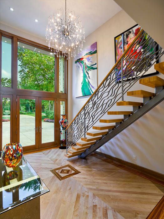 Home Remodel - Foyer, KAS KAS Лестницы