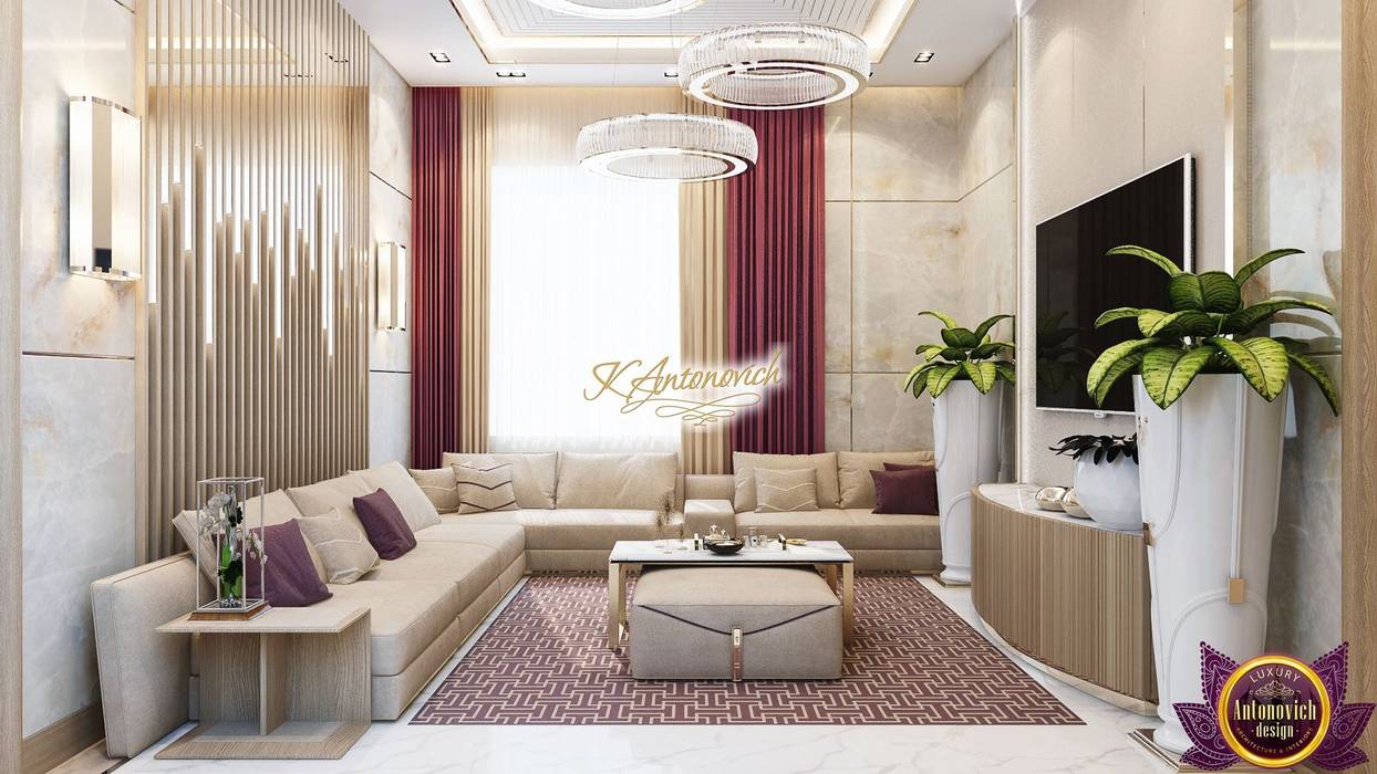 ​Fashionable design 2018 by Katrina Antonovich, Luxury Antonovich Design Luxury Antonovich Design Salones modernos