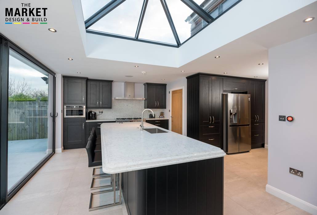 Pinner house extension and loft conversion, the market design & build