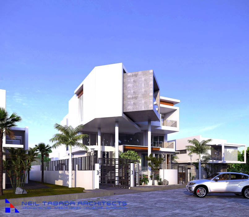 LSS HOUSE 1 NEIL TABADA ARCHITECTS 現代房屋設計點子、靈感 & 圖片