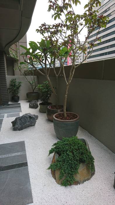 小陽台規劃, 大地工房景觀公司 大地工房景觀公司 Jardines zen