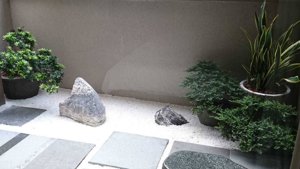 小陽台規劃, 大地工房景觀公司 大地工房景觀公司 Zen garden