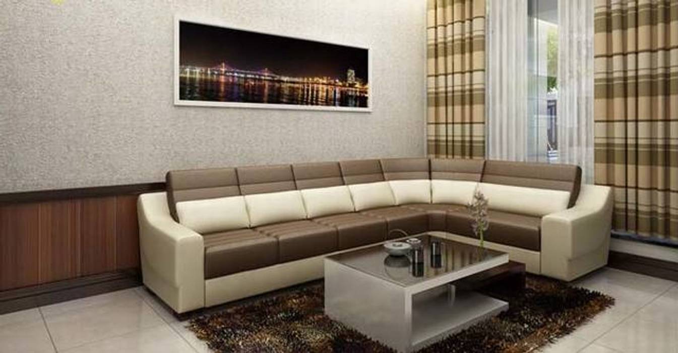 Bộ ghế sofa đơn giản Công ty TNHH TK XD Song Phát Phòng khách phong cách châu Á Đồng / Đồng / Đồng thau