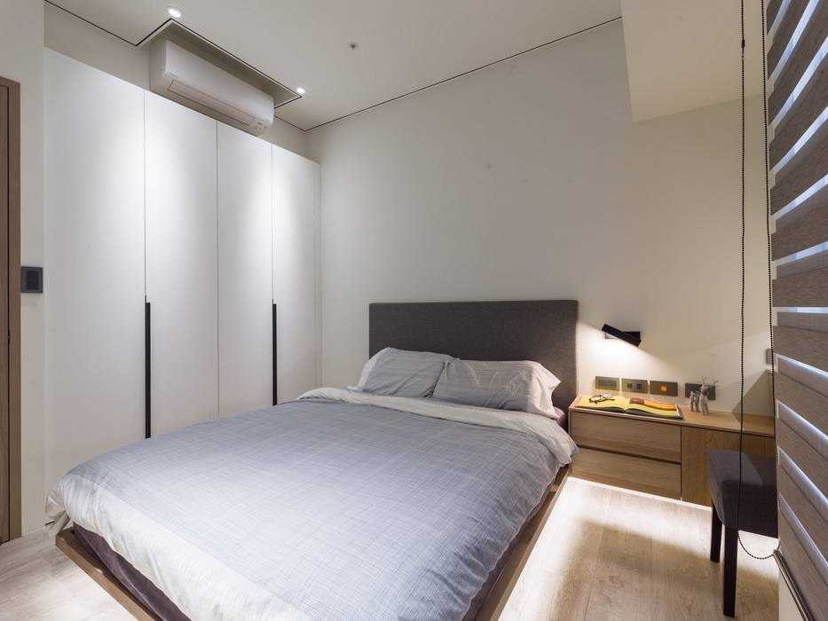 印象‧水舞紀, 楊允幀空間設計 楊允幀空間設計 Modern style bedroom