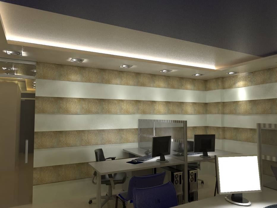 Diseño interior oficina: oficinas de estilo por maho arquitectura y ... Diseño interior oficina: oficinas de estilo por maho arquitectura y ...