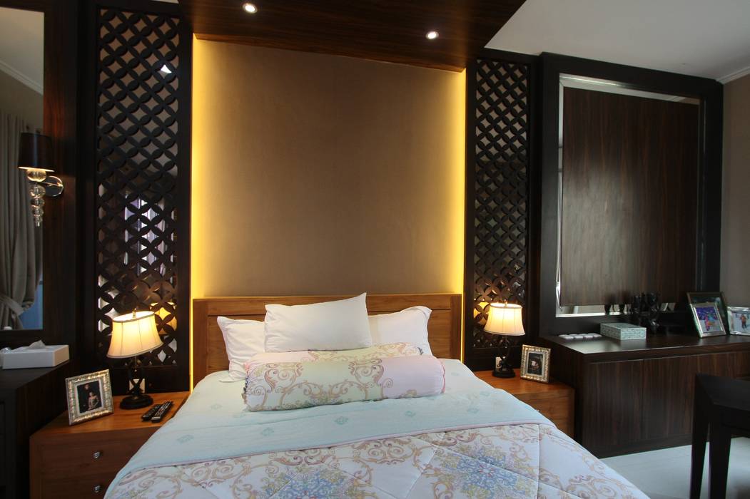 Home sweet home di Grand Galaxy, Exxo interior Exxo interior Kamar Tidur Modern Beds & headboards