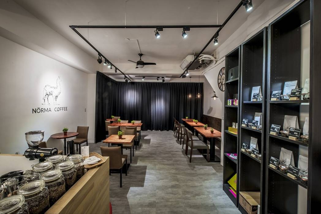 諾馬連鎖咖啡店 哈密店, 捷士空間設計 捷士空間設計 餐廳