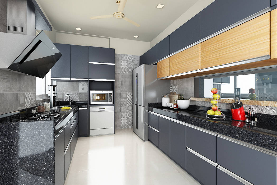 kitchen homify Kitchen units modern kitchen