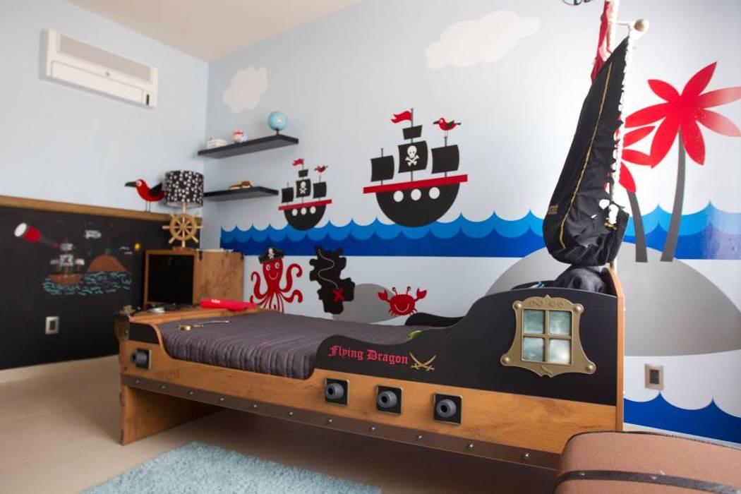 Habitación Pirata , boy bedrooms loop-d Dormitorios de niños
