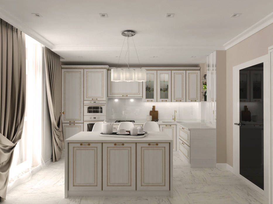 Classic Style Kitchen By Anna Kukharuk Interior Designer Classic