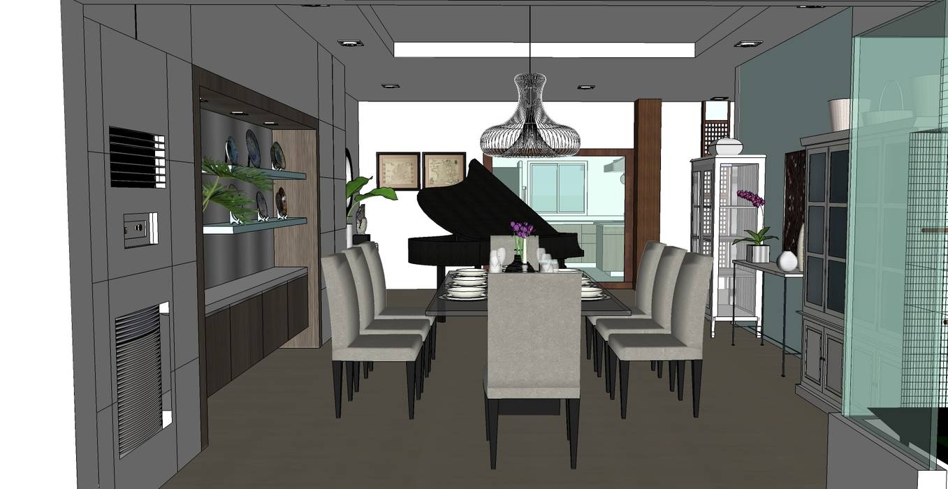 2011 PROJECTS, MKC DESIGN MKC DESIGN Modern dining room