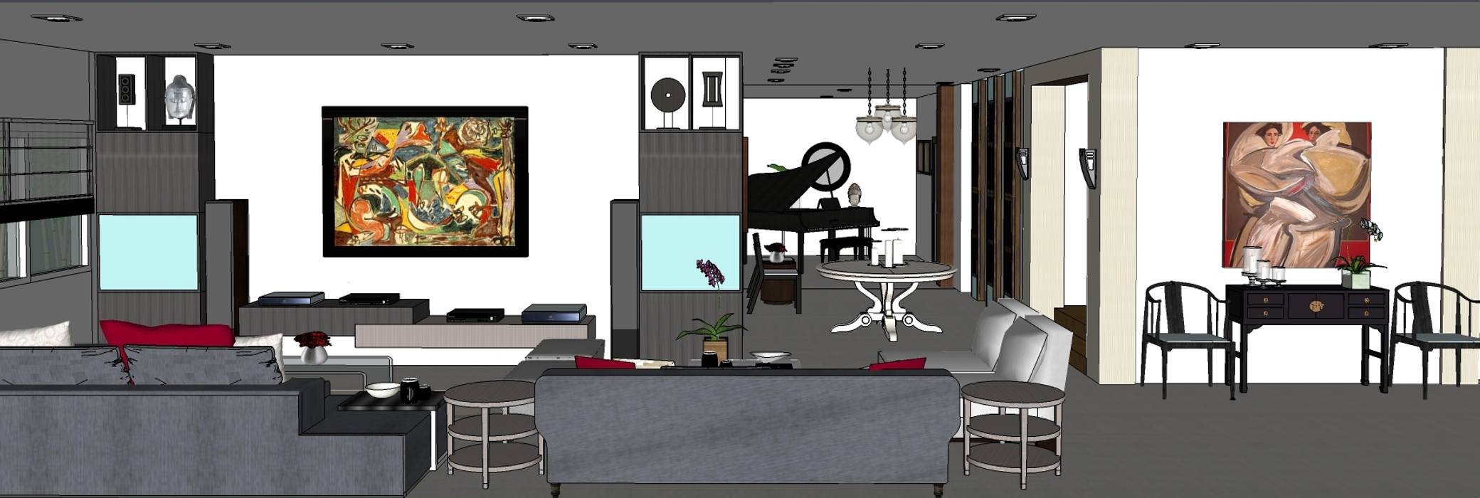 2011 PROJECTS, MKC DESIGN MKC DESIGN Living room