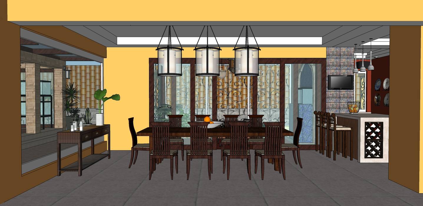 2012 PROJECTS, MKC DESIGN MKC DESIGN Modern dining room