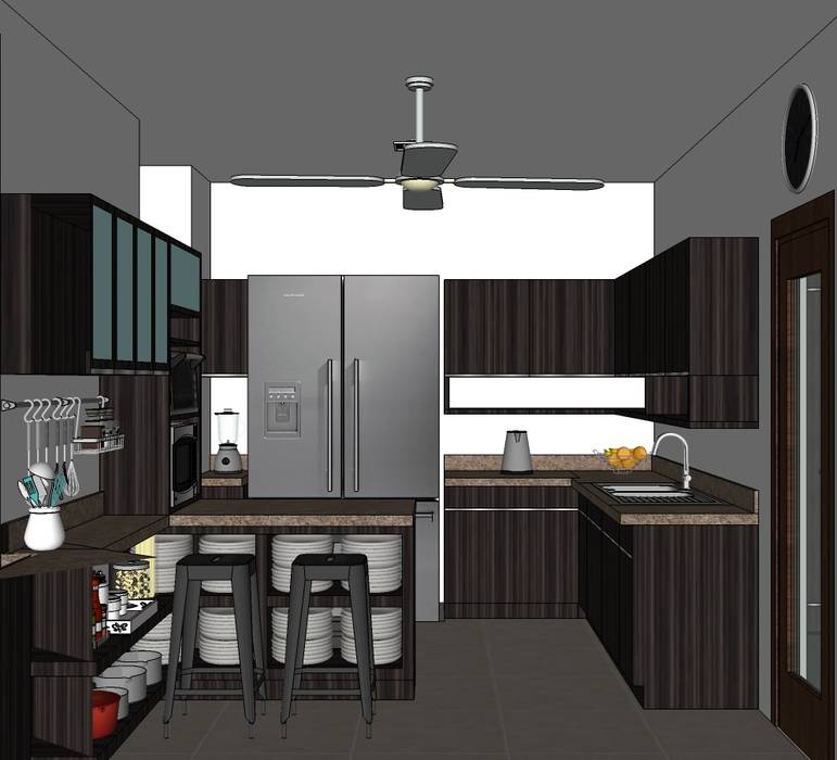 2014 PROJECTS, MKC DESIGN MKC DESIGN Modern style kitchen
