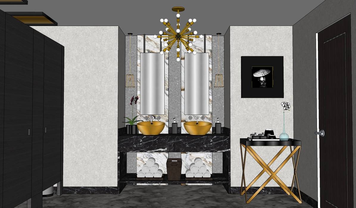 2015 PROJECTS, MKC DESIGN MKC DESIGN Modern bathroom