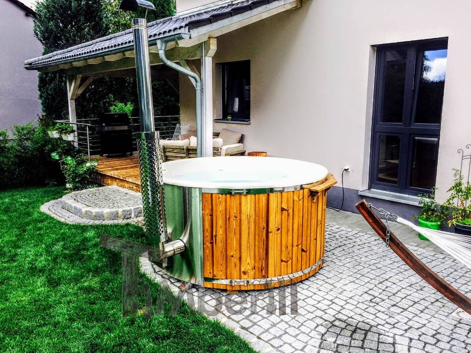 Wood Fired Hot Tubs For Sale Uk Scandinavian By Timberin Hot Tubs