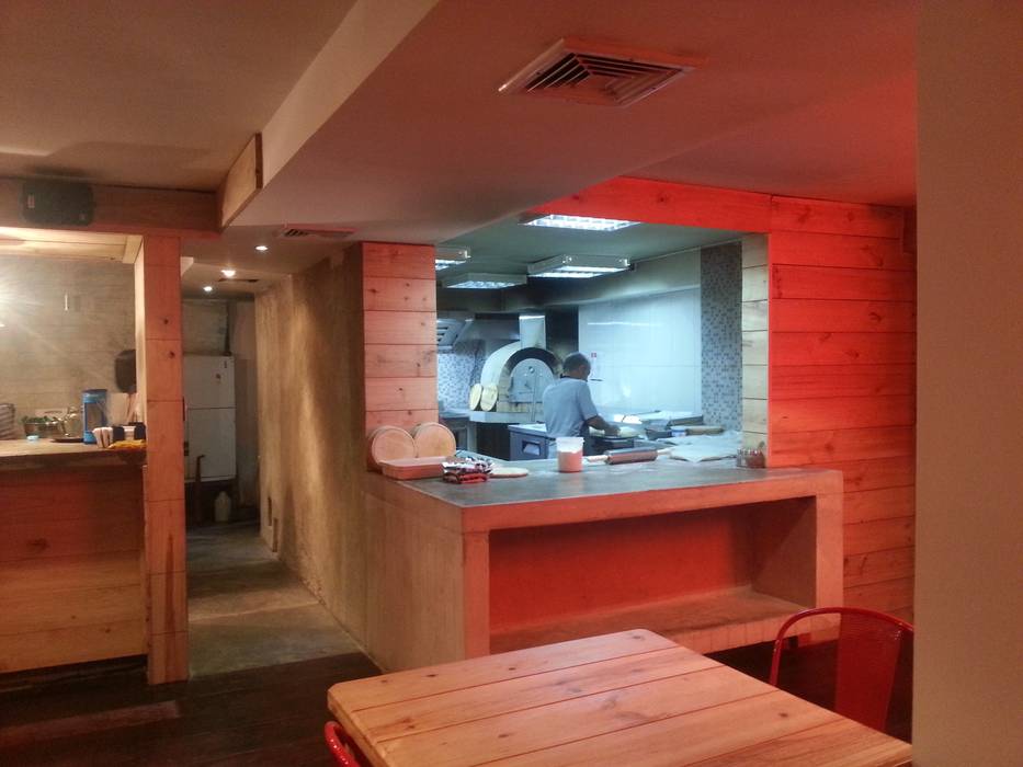 Sotano Siete | Pizza & Caffé (@sotanosiete), MARATEA estudio MARATEA estudio Commercial spaces Gastronomy
