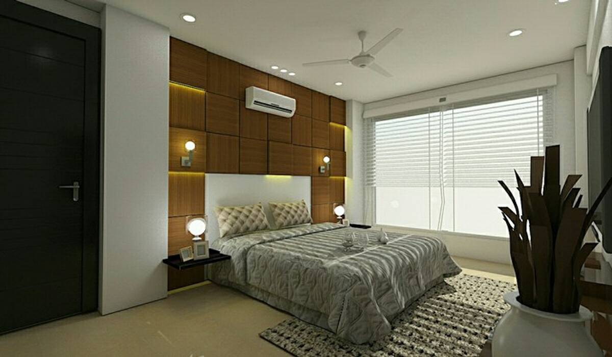 Residential project, Florence Management Services Florence Management Services Classic style bedroom MDF Property,Building,Comfort,Interior design,Lighting,Wood,Lamp,Shade,Flooring,Floor