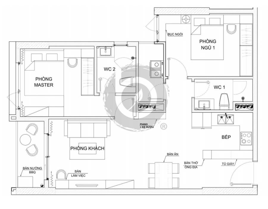 Project: HO1784 Apartment (IC)/ Bel Decor , Bel Decor Bel Decor