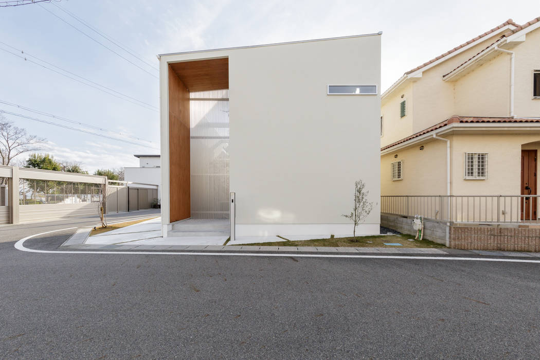 ウッドゲートの家, 建築設計事務所 KADeL 建築設計事務所 KADeL Casas de madera Madera Acabado en madera