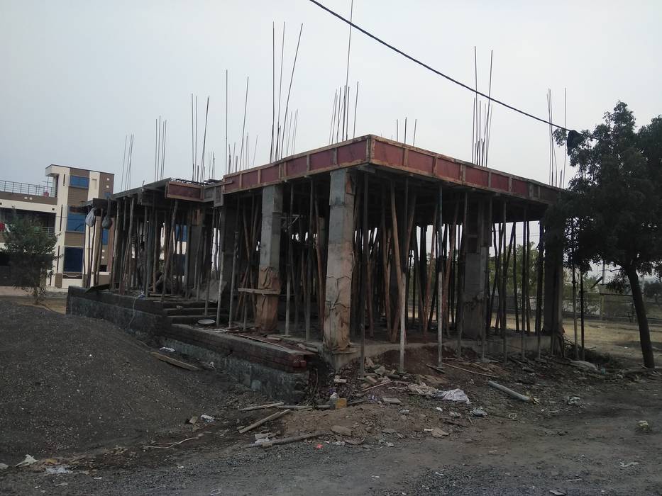 First Floor Slab Cfolios Design And Construction Solutions Pvt Ltd Multi-Family house