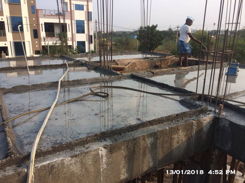 Curing For Slab Cfolios Design And Construction Solutions Pvt Ltd Multi-Family house
