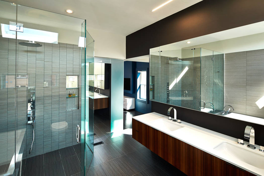 Corcoran House, KUBE architecture KUBE architecture Modern bathroom